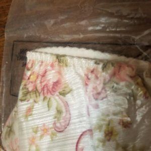 Vintage Avon Hi-Cut Brief L Trellis Rose Prt